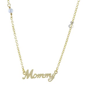 Κολιέ mommy Χρυσό 14κ KL0263